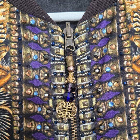 Camilla Dragon Lady Bomber Jacket XS b171E - Picture 6 of 9